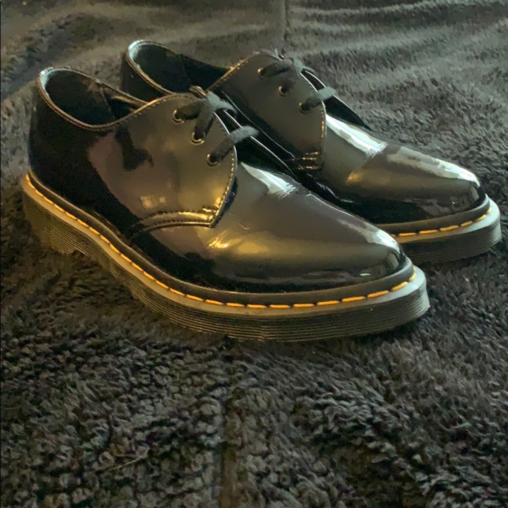 Dr. Martens patent oxfords, women’s size 8!